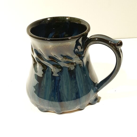 Handcrafted Stony Clay Station Ceramic Mug - Picture 4 of 6